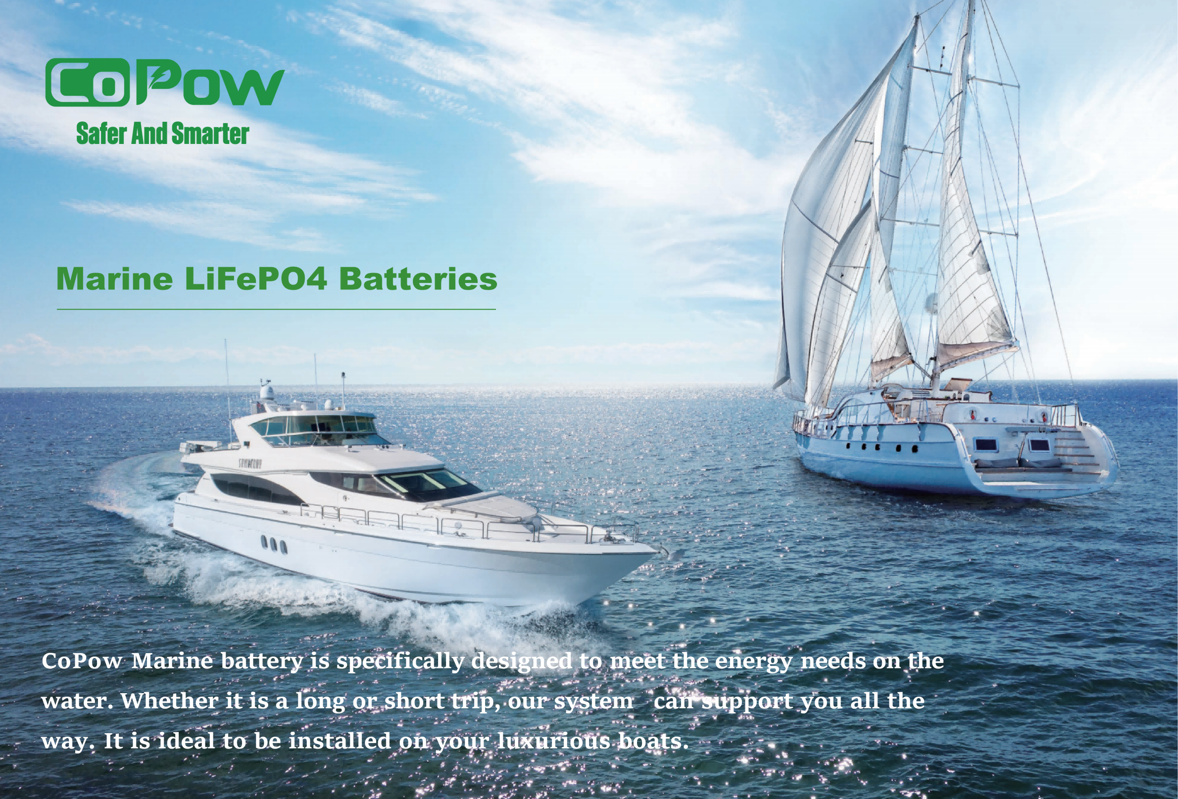 12V 50Ah 100Ah 105Ah 150Ah 200Ah 300Ah 10-Year Warranty BMS LiFePO4 Battery Solar/RV/Marine 6000+ Cycles 12.8V Lithium Battery