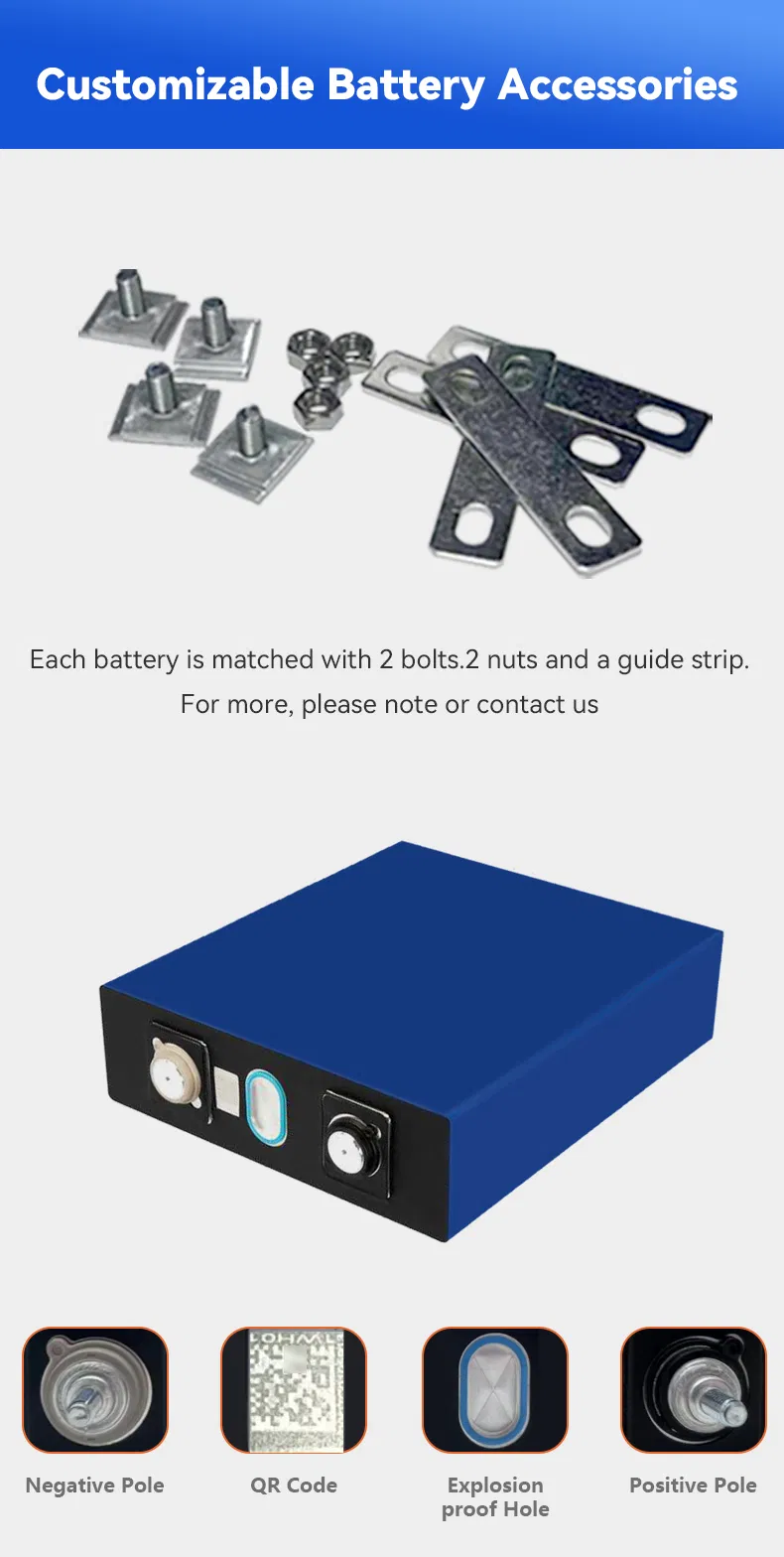 Prismatic Lithium Ion Battery LiFePO4 3.2V 314ah