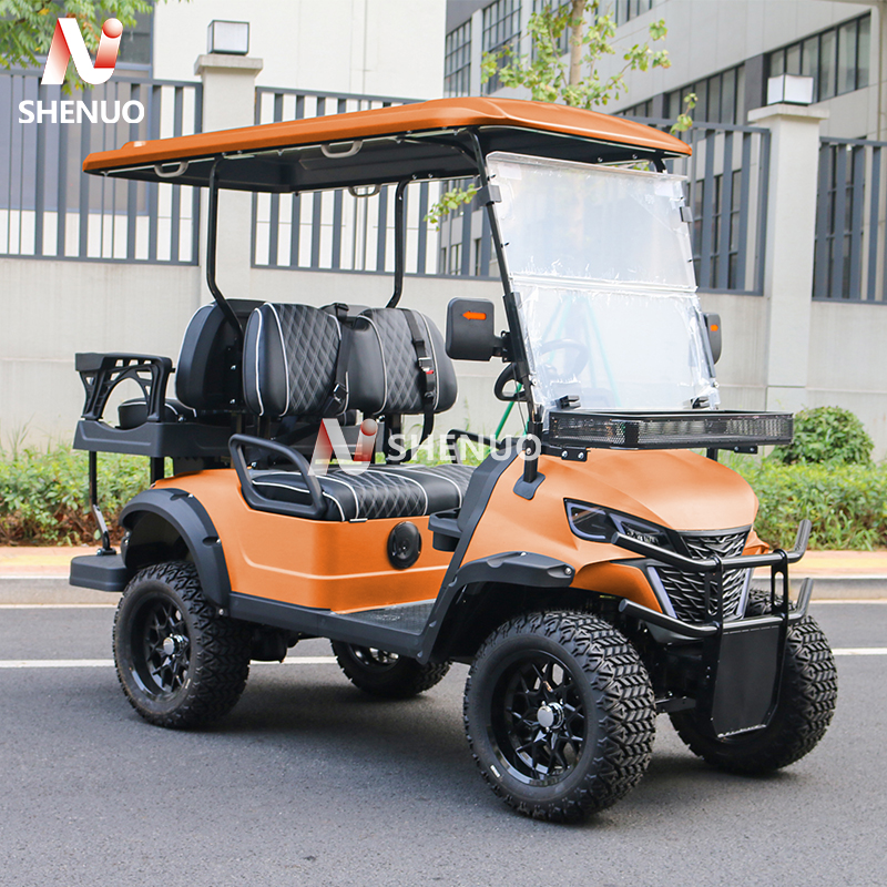 4 Seater Golf Cart 72V Lithium Battery, Street Legal with Fast Shipping to USA