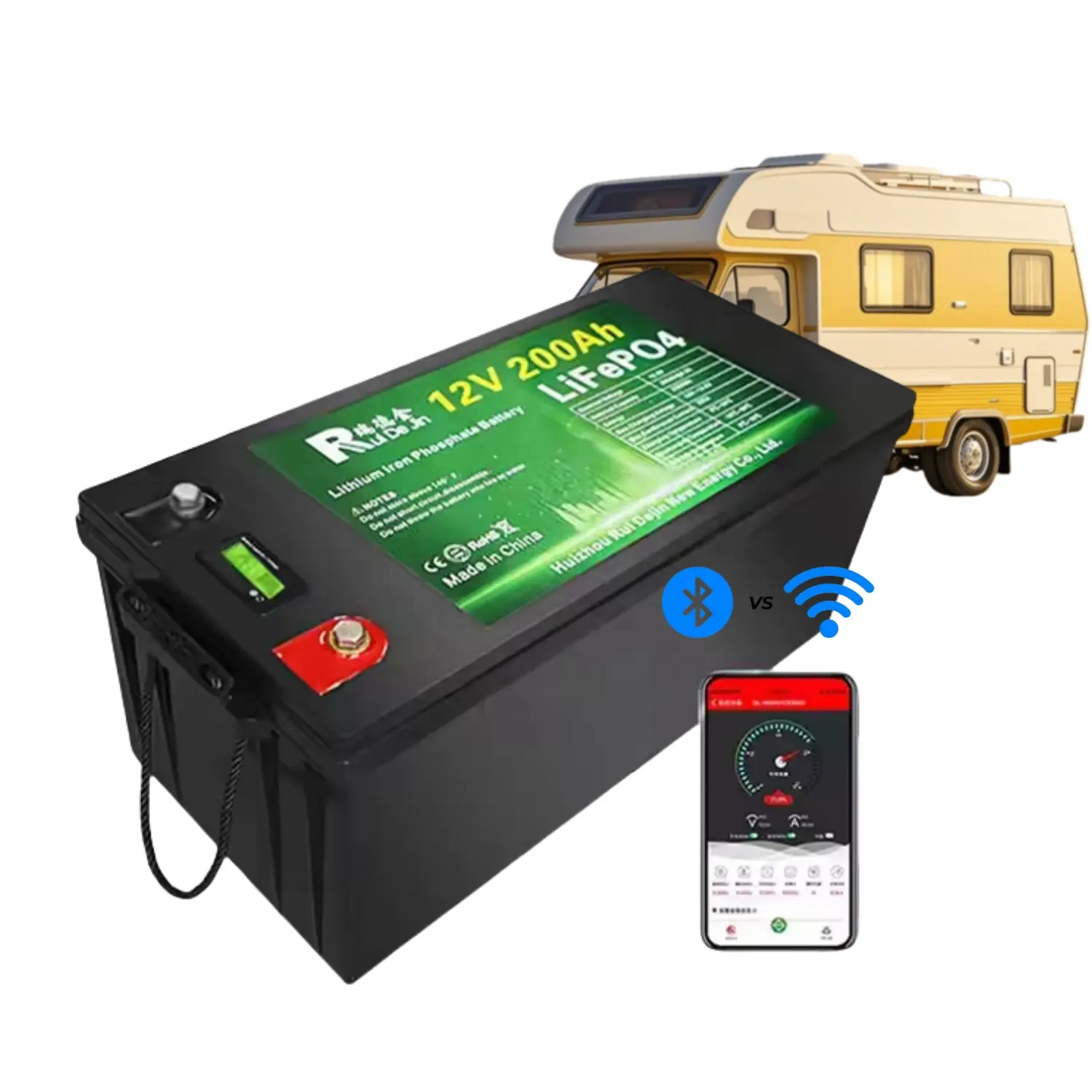 12.8V 100Ah Lifepo4 Lithium Ion Solar Battery Pack Portable Home Energy Storage And Ups Solution