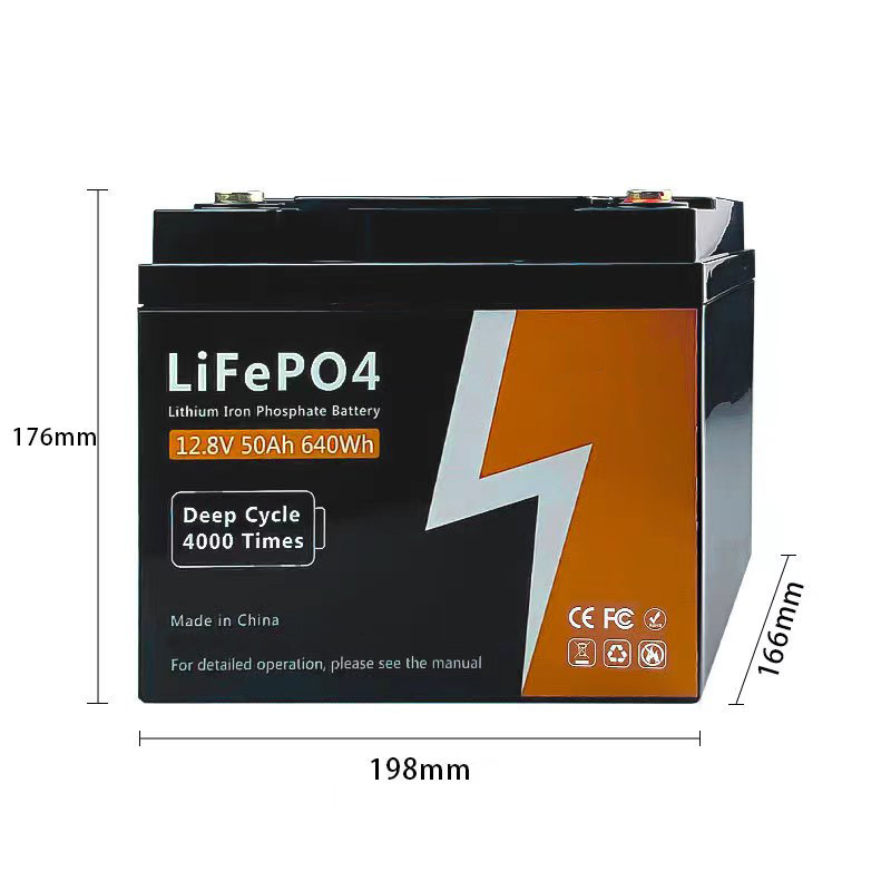 China Factory Strong Ability 12V 12.8V 24V 48V 50ah 100ah 150ah 200ah LiFePO4 Battery Lithium Iron Phosphate Battery Metal Case LiFePO4