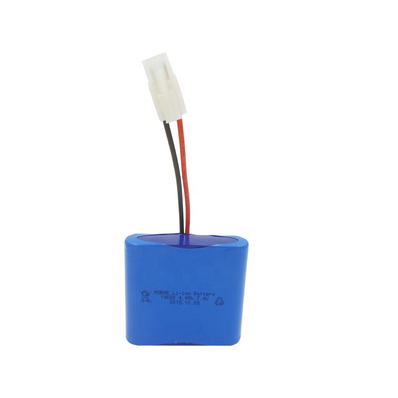 ICR18650 Rechargeable 2S2P 4400mAh 7.4v Li-ion Walkie Talkie Battery Pack