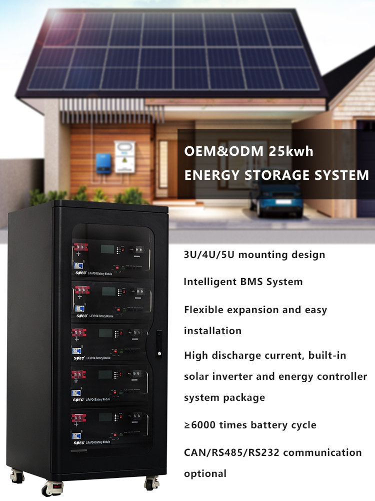 5kwh to 20kwh Rack-Mounted Lifepo4 Battery Pack 48v 51.2V Stackable Solar Energy Storage System for Household Use