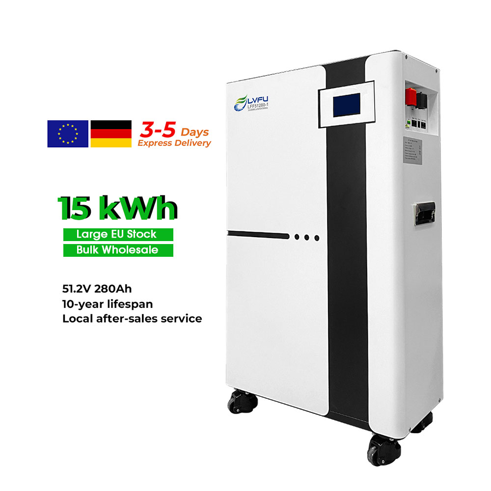 LVFU DE EU STOCK Floor Solar Inverter Battery 100Ah 200Ah 280Ah 300Ah Lithium Battery 48V LiFePO4 Home Energy Storage Battery