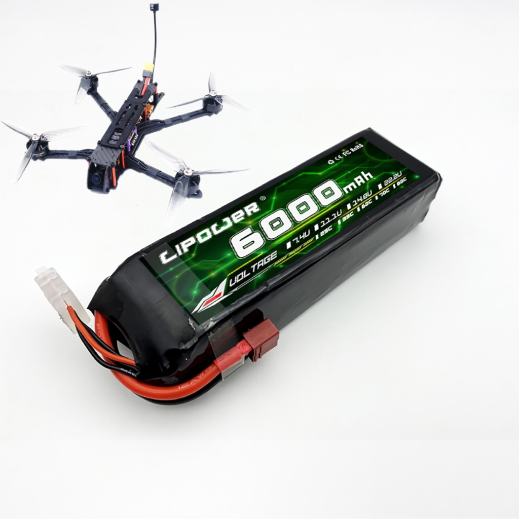 Soft Case FPV Battery 6000mAh 6S 22.2V 3S 11.1V Drone Battery 35C 45C 60C 6000mAh 8000mAh Battery Pack For RC Boats