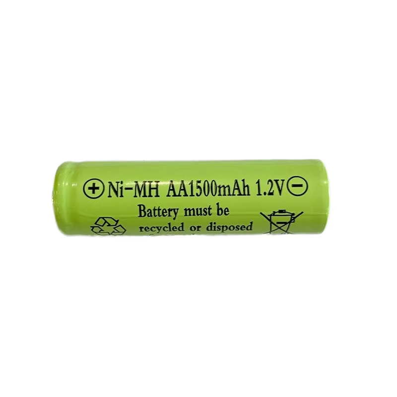 Nickel-hydrogen AA Rechargeable Battery With Full Capacity Of 1.2V1500mAh For Solar Street Light Warning Lamp Battery