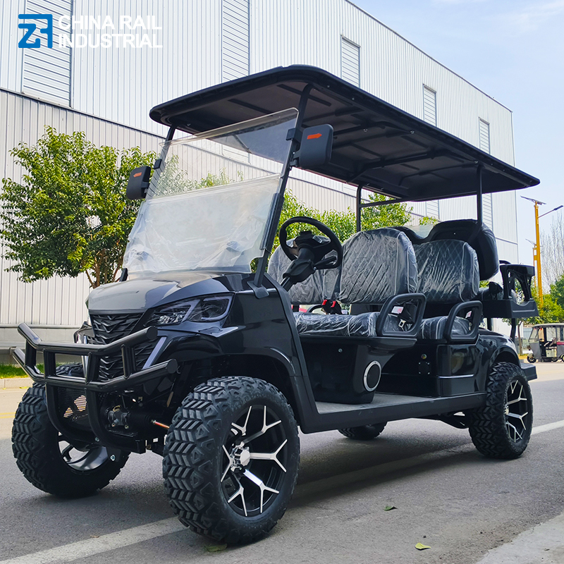 Best 6-seat Off-road Electric Golf Carts, High-Specification Batteries, Road-legal, Suitable for Safari and Resort Excursions.