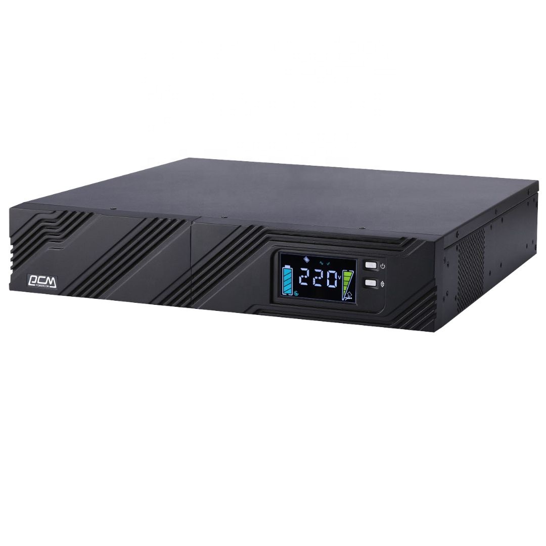 Quiet And Energy Efficient Single-Phase 1KVA-3KVA Pure Sine Wave SPR UPS Line-Interactive With LCD Display And Lead Acid Battery