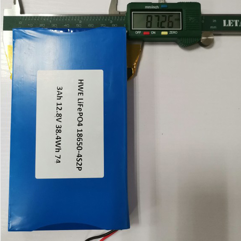 High Quality Rechargeable Custom Lithium Iron Phosphate 12.8V 3.3ah LiFePO4 with PCM for UPS Emergency Power Supply