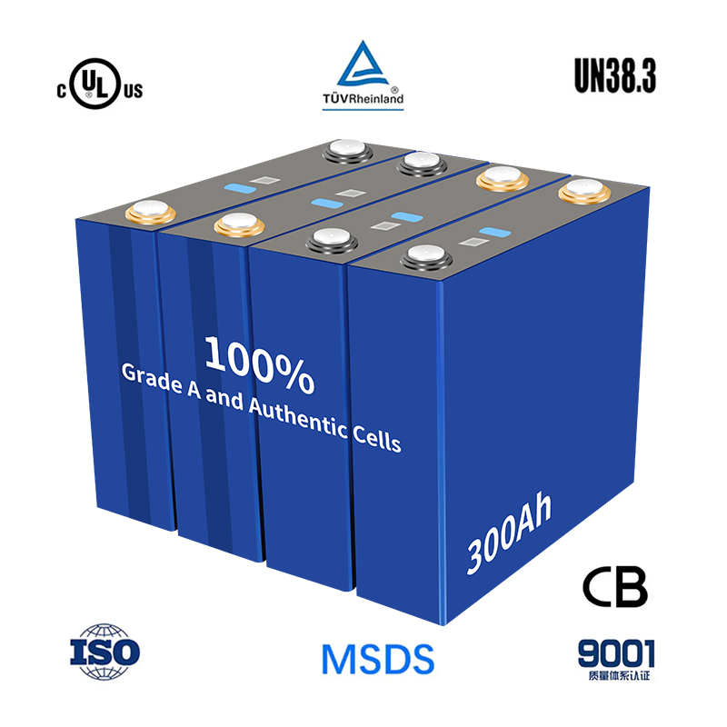 Rept 340ah LiFePO4 Rechargeable Battery Pack 3.2V Grade a Lithium Iron Phosphate Cells Prismatic