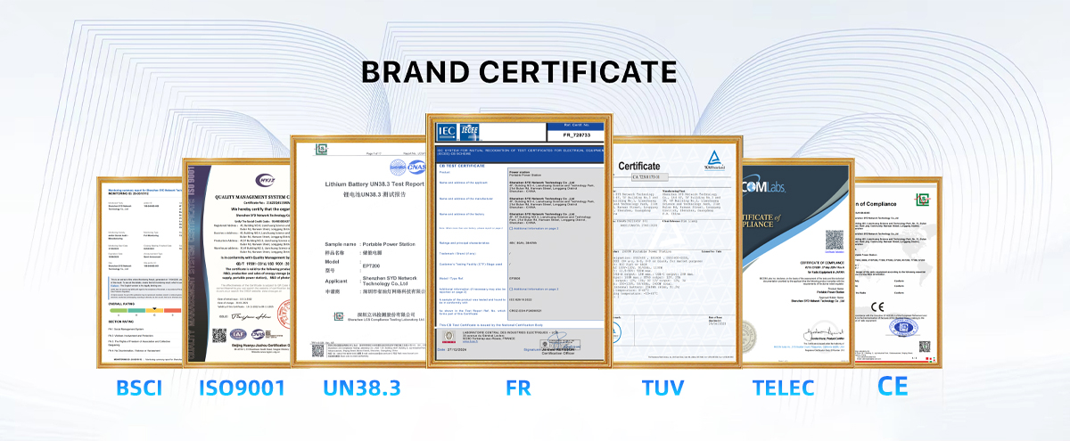 Certifications