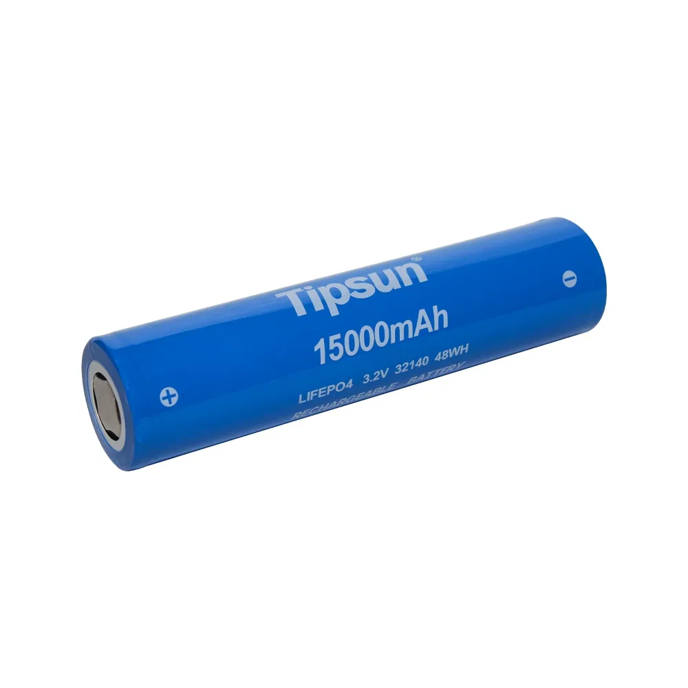 Wholesale Tipsun 32140 LiFePO4 Battery 3.2V 15ah Rechargeable Lithium Iron Phosphate for Electric Vehicles Solar Energy Storage
