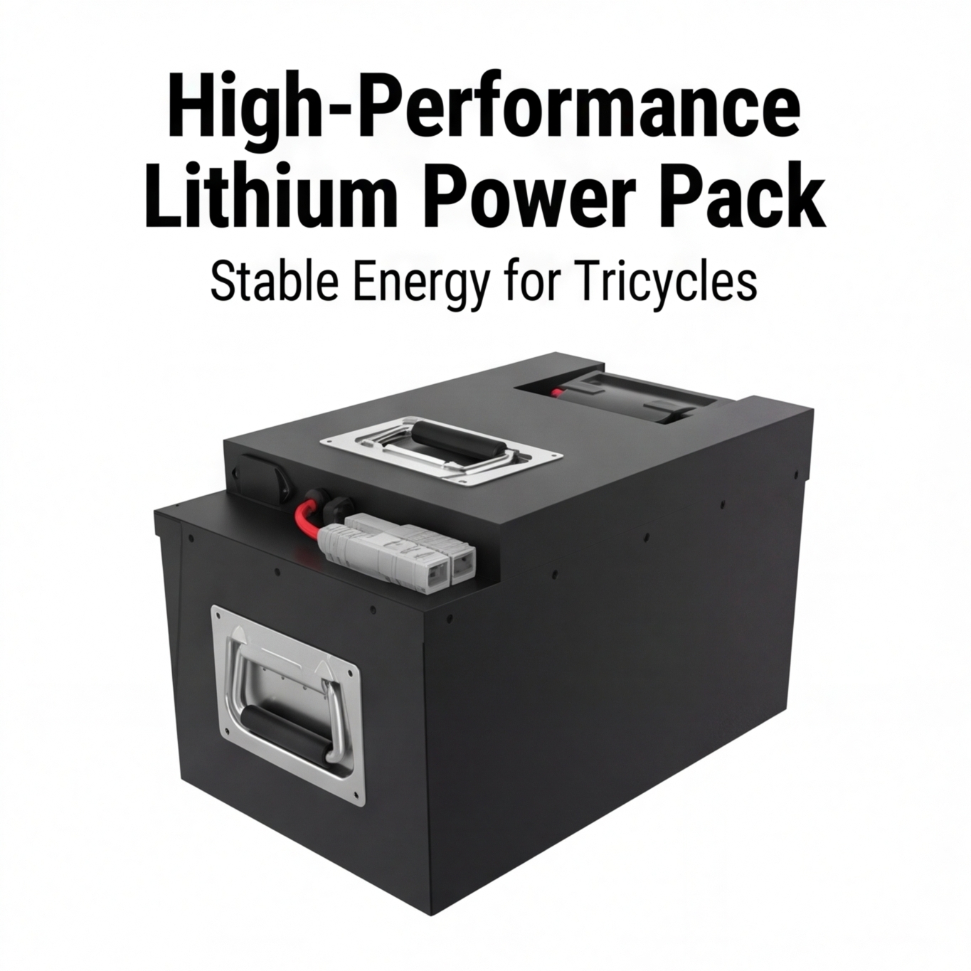 Custom 60V 72V 100Ah 200Ah LiFePO4 Battery Pack 18650 Lithium Ion Battery for Electric Tricycle Rickshaw Cargo Trike