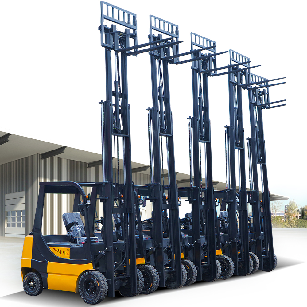 Hot Sale High-Capacity 2 2.5 3 3.5 Ton Battery Electric Forklift With Attachments Cheap Price Farm Use For Restaurant Industries