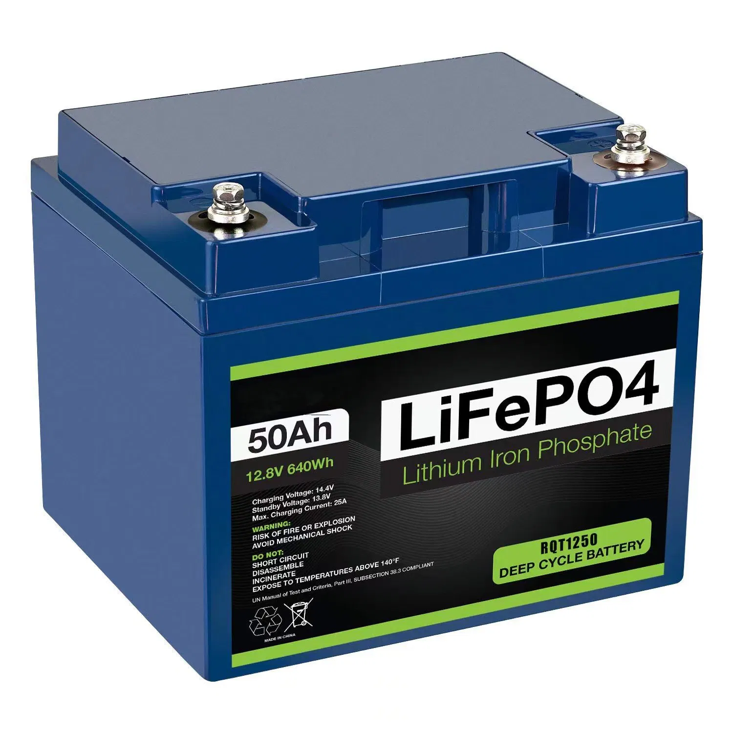 China Factory Strong Ability 12V 12.8V 24V 48V 50ah 100ah 150ah 200ah LiFePO4 Battery Lithium Iron Phosphate Battery Metal Case LiFePO4