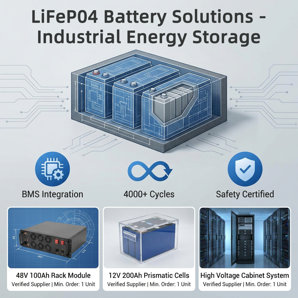 Factory Direct 24v 100ah Lifepo4 Battery Pack 2560wh High Performance Lithium Battery With 100a Bms for Marine Boat Solar