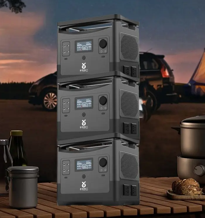 Outdoor Camping Home Type-C Input 1000W 2000W Lithium Battery Portable Power Station Lifepo4 230ah Battery