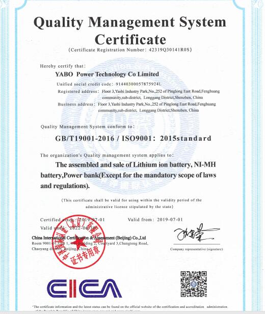 RoHS Environmental Compliance Certificate
