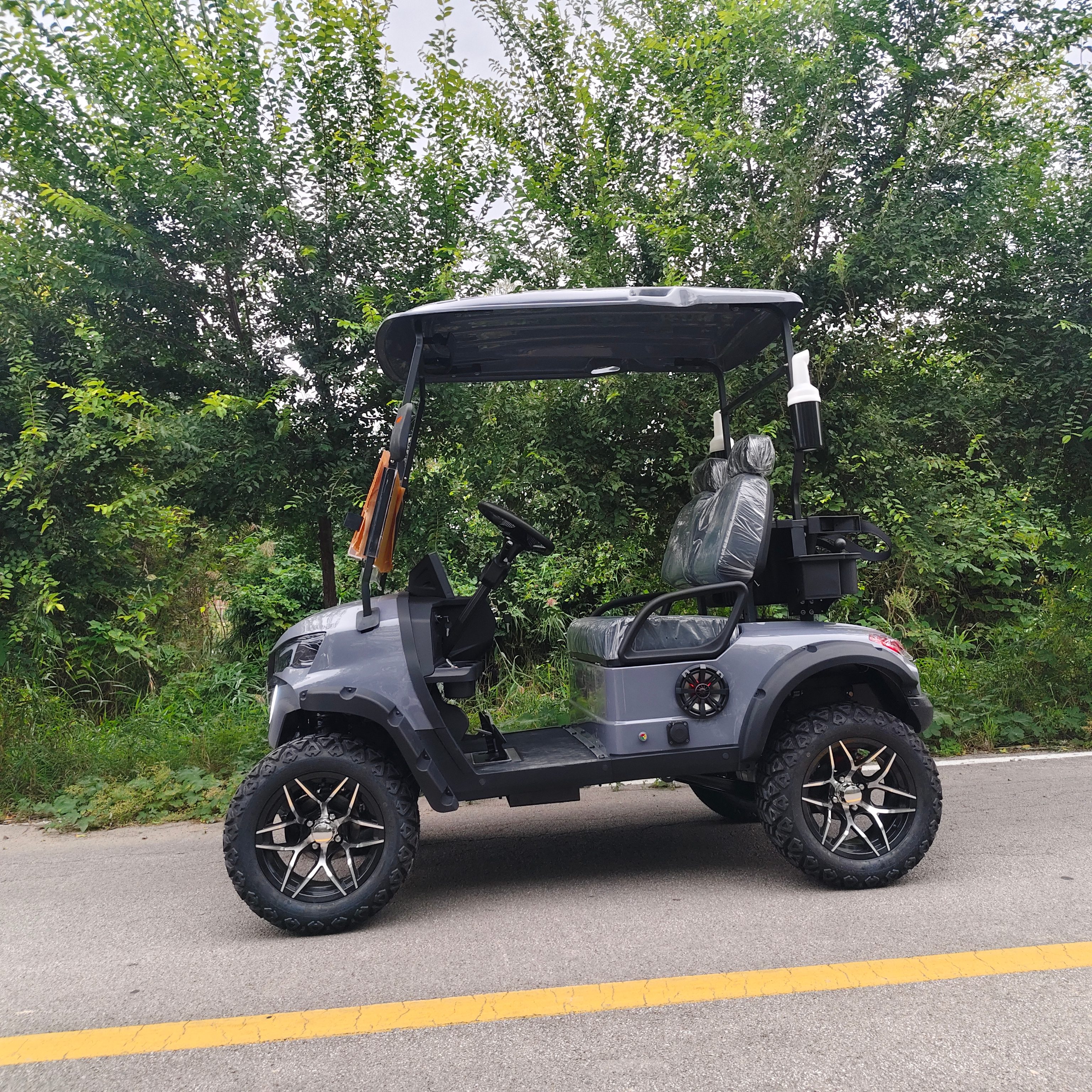 Hot Selling Golf Cart High Quality 2-Seater 72 Volt Battery Electric 5KW Dot Certified Club Car Electric Golf Cart