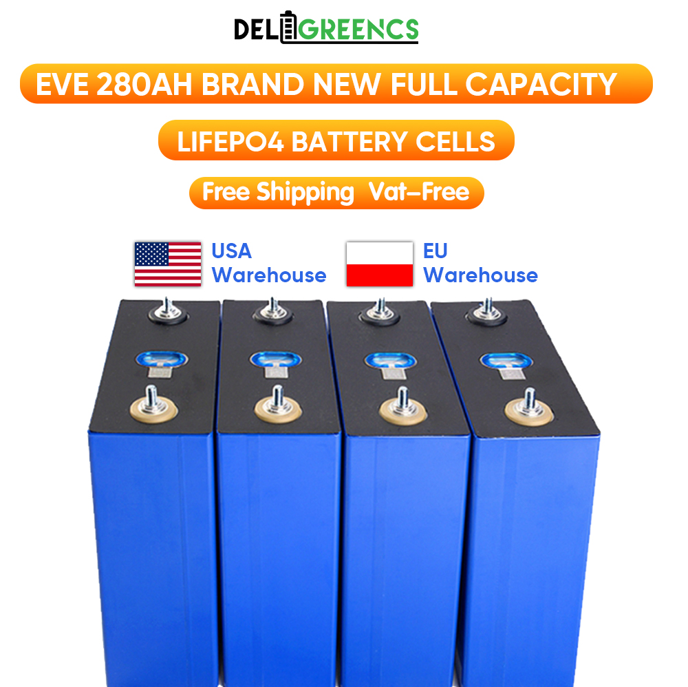 DIY Lithium Iron Phosphate 3.2V 280ah 302ah LiFePO4 Cell Car Baterias De Litio