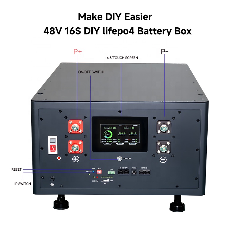 EU Stock HULK 51.2V LiFePO4 Split Battery Box 5kWh 10kWh 15kWh Solar 280Ah 300Ah 314Ah Pack Server Rack Energy Home