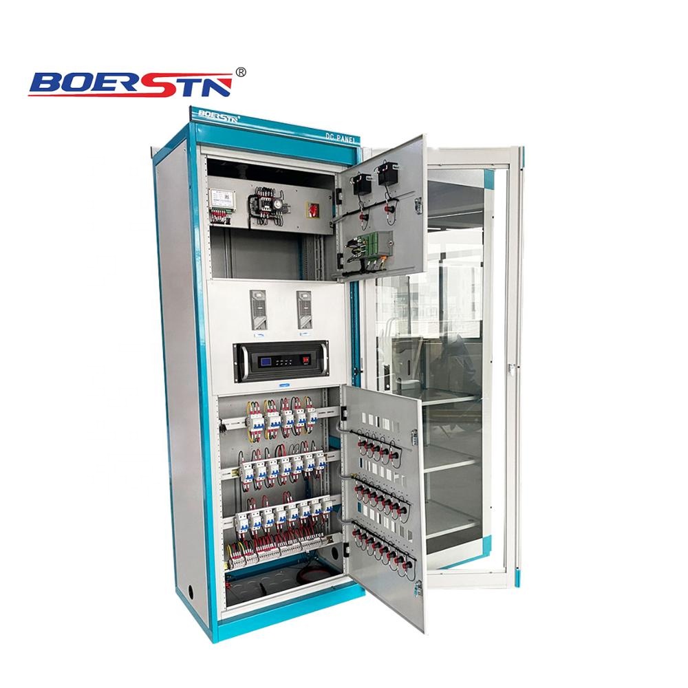 220V/110V Custom DC Panel | Industrial DC Power Distribution Panel | Battery Charging &amp; UPS Backup Control Cabinet