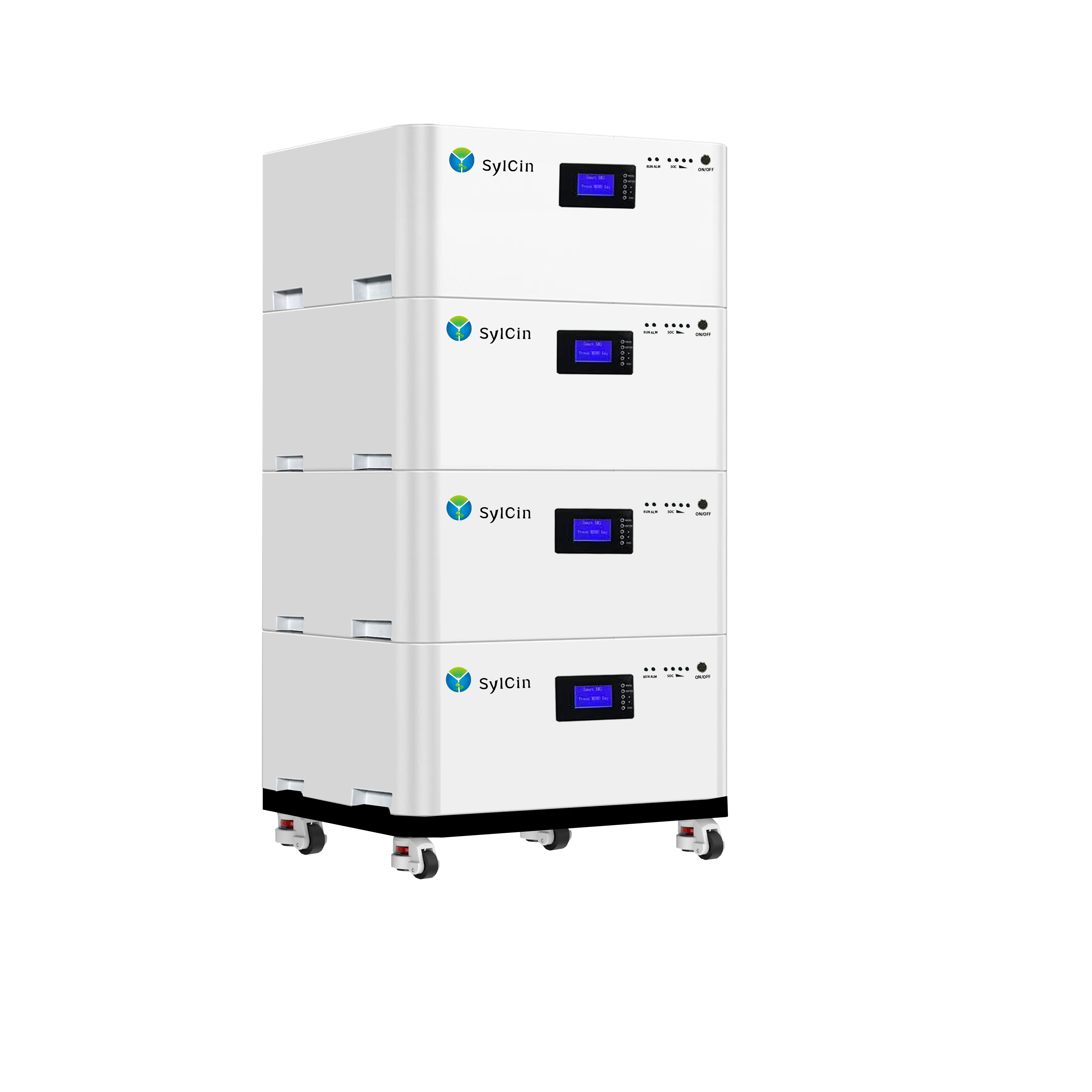 Sylcin Stackable Lifepo4 Lithium Battery 5kwh 10kwh 15kwh 20kwh 25kwh 30kwh 50kwh 60kwh