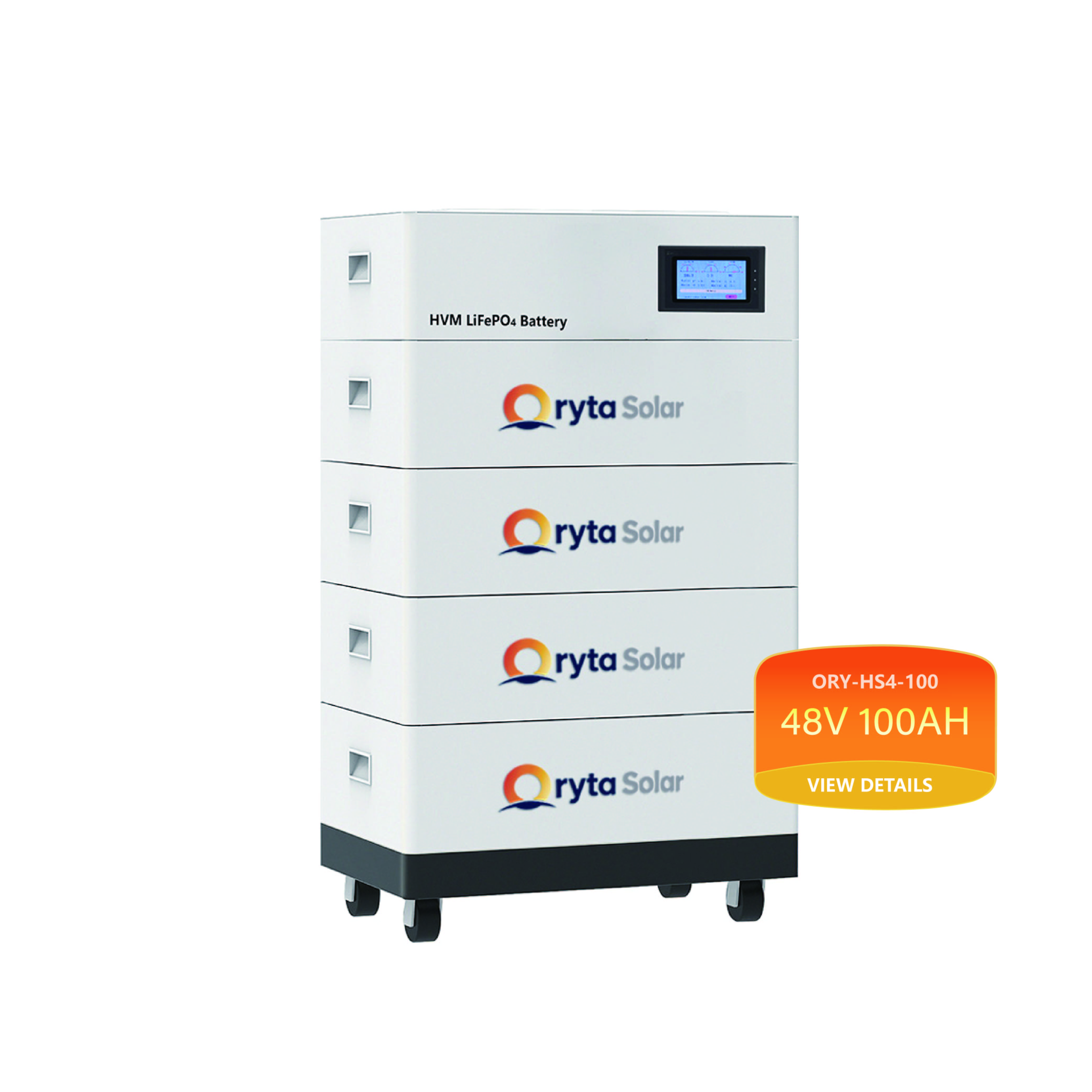 20kWh Stacked Lithium Battery Pack | High-Efficiency Solar Energy Storage System Li-ion Battery for Home &amp; Commercial Use