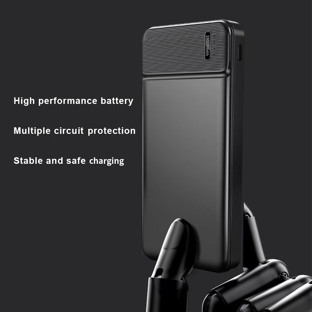 Portable Powerbank Portable Mobile Phone Battery Charge 8000/10000mAh Power Banks High Capacity Power Bank