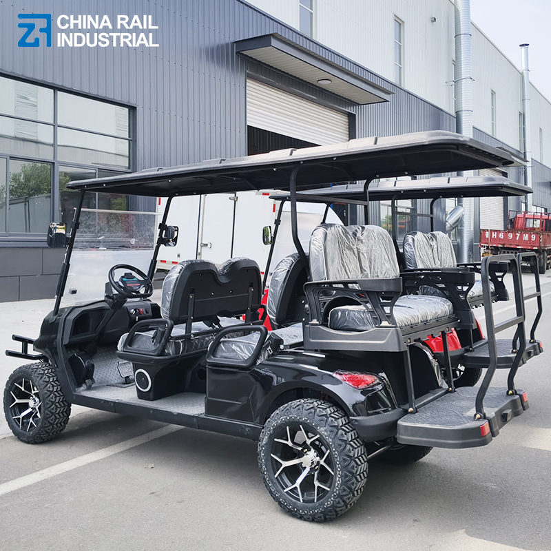 Best 6-seat Off-road Electric Golf Carts, High-Specification Batteries, Road-legal, Suitable for Safari and Resort Excursions.