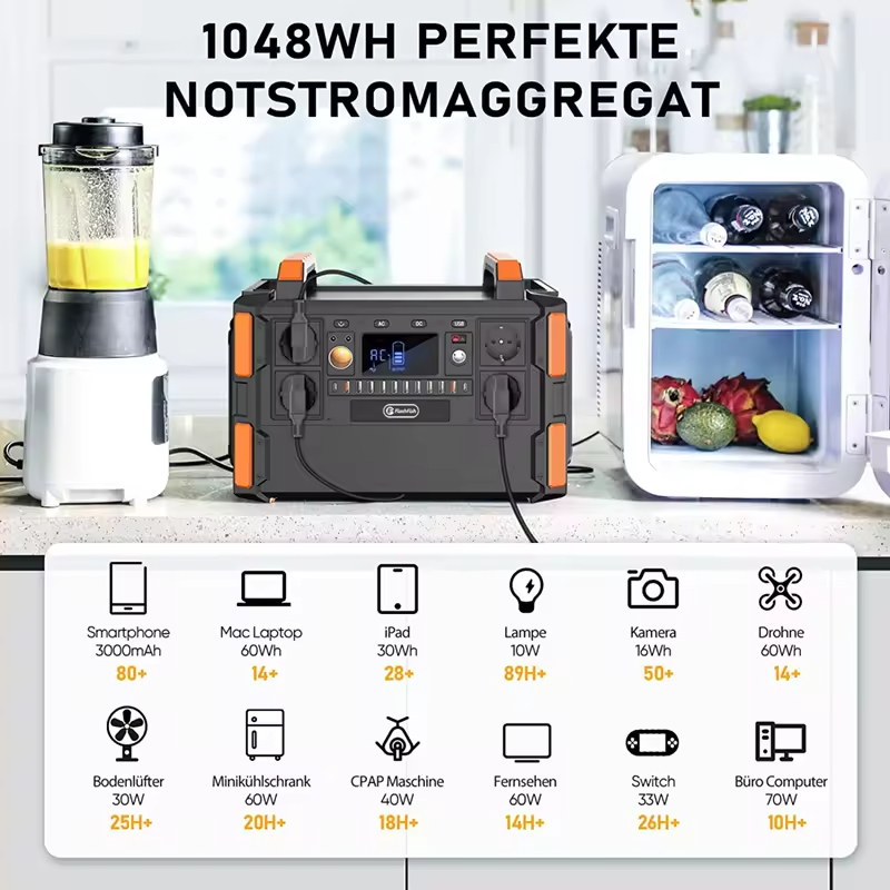 Best Price 1000W Emergency Energy Manufacturer Camping Lithium Lifepo4 Battery Batterie Outdoor Portable Power Stations for Sale