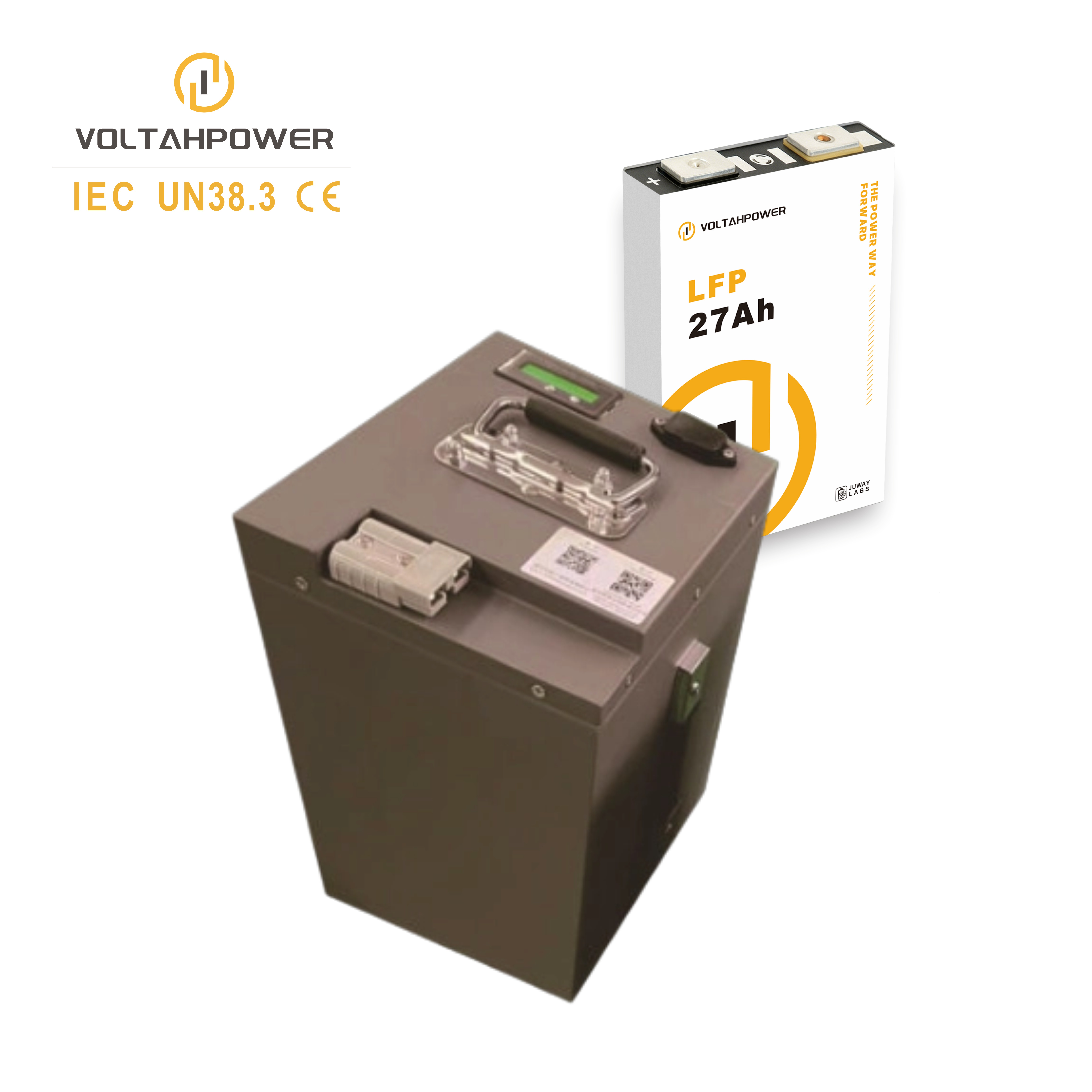 VOLTAHPOWER VP2715TWE LFP Lithium-ion Battery for Two-Wheeled &amp; Three-Wheeled Electric Vehicles