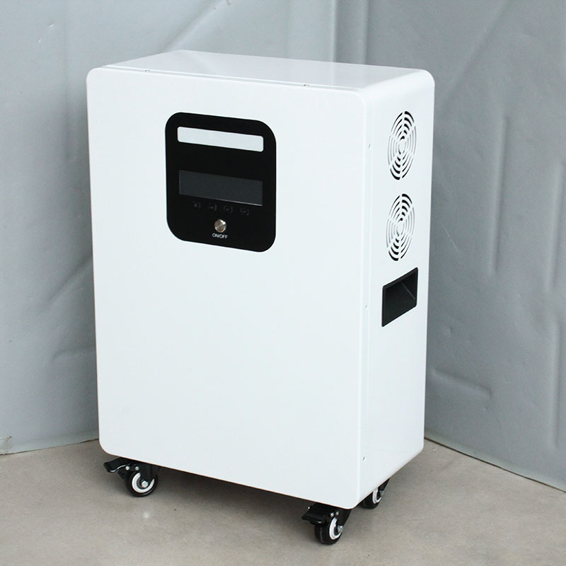 25.6V 120AH Solar LiFePO4 External Battery Pure Sine Wave MPPT 3500W Home Energy Storage System Wall-Mounted Rack-Mounted