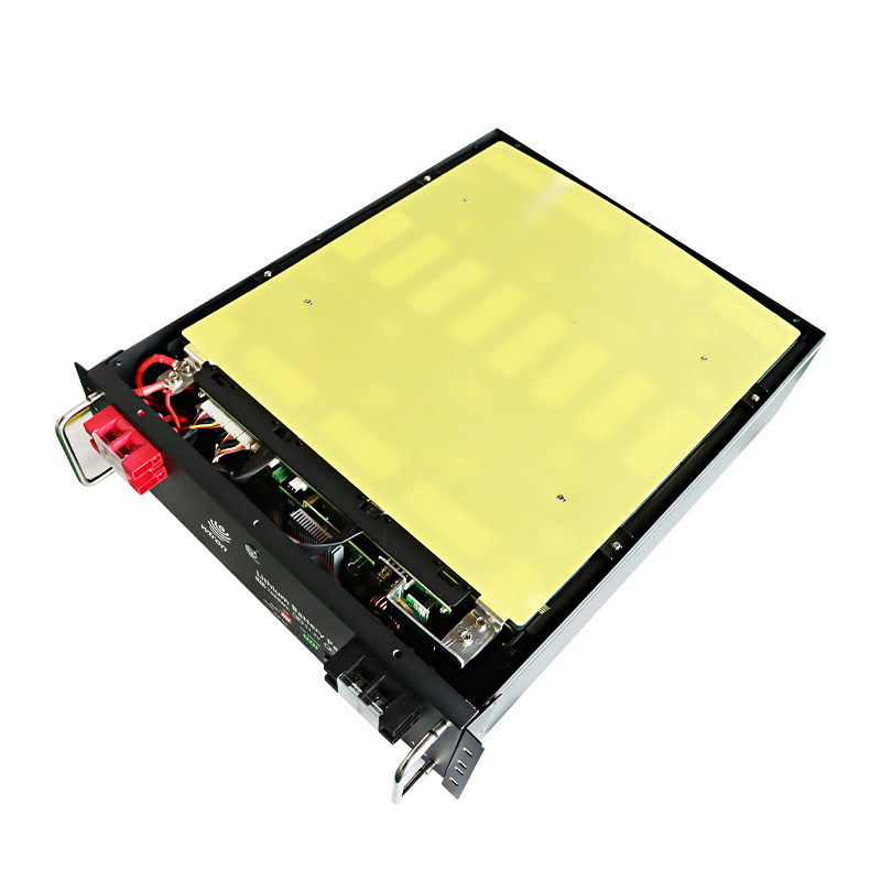 WIREN TE48150 48V 150Ah LiFePO4 Battery Pack 7.2kWh Rack Mounted Telecom Base Station UPS Backup Power Supply