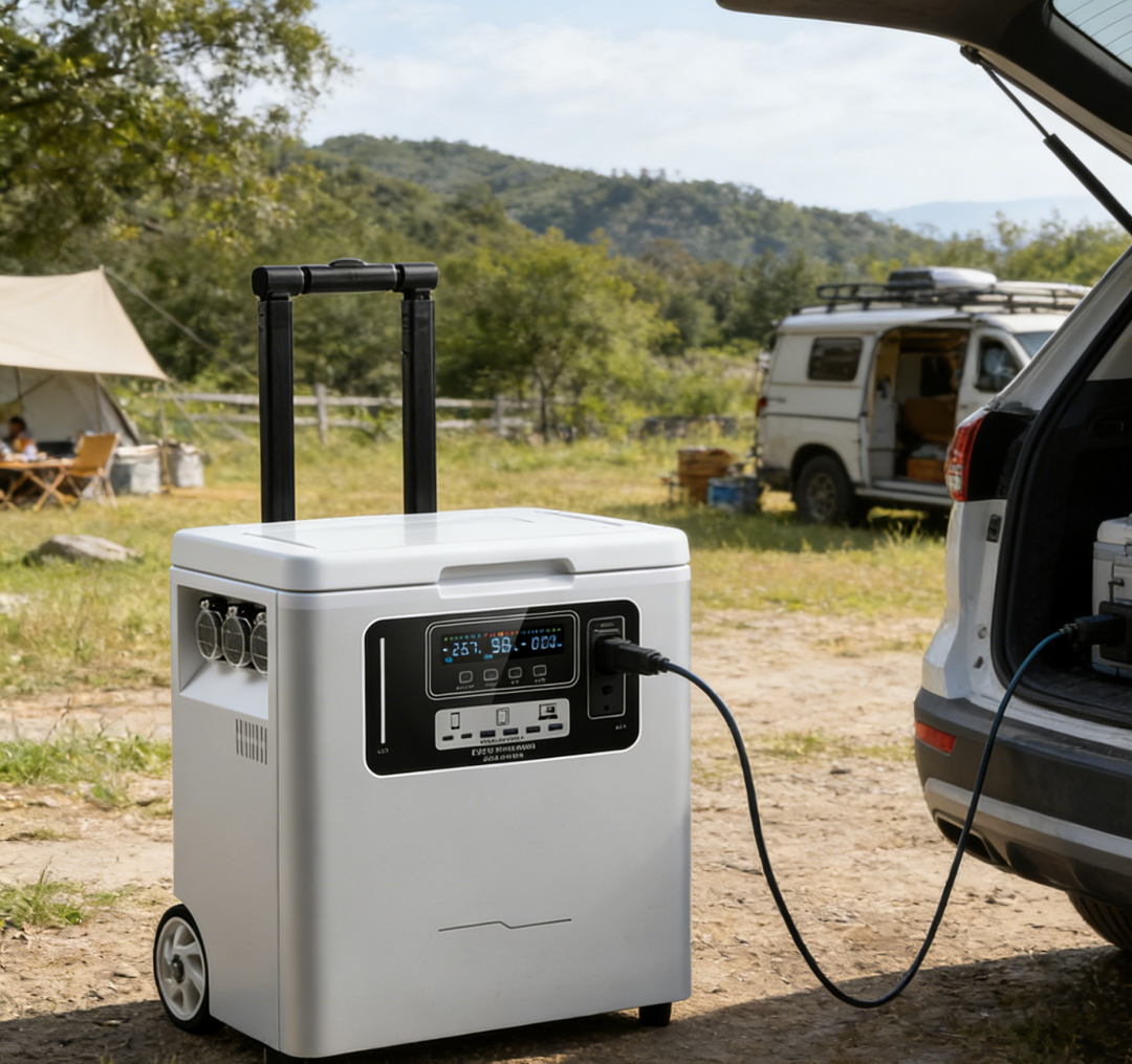 3.5KWH 5.3KWH Portable Solar Power Station Lithium Ion Battery with Pure Sine Wave Inverter for Outdoor Use