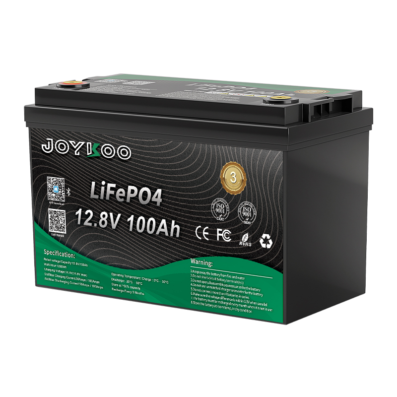 12V100Ah 12.8V 100Ah 12V Lead-acid Replacement Battery LiFePO4 Lithium-ion Battery Pack for Solar System RV