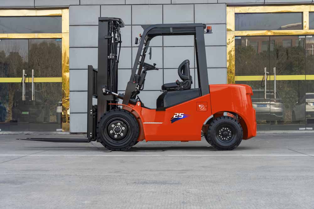 K2 2.5Ton Lithium Battery for Europe CE Certified Forklift with MSDS for Safety