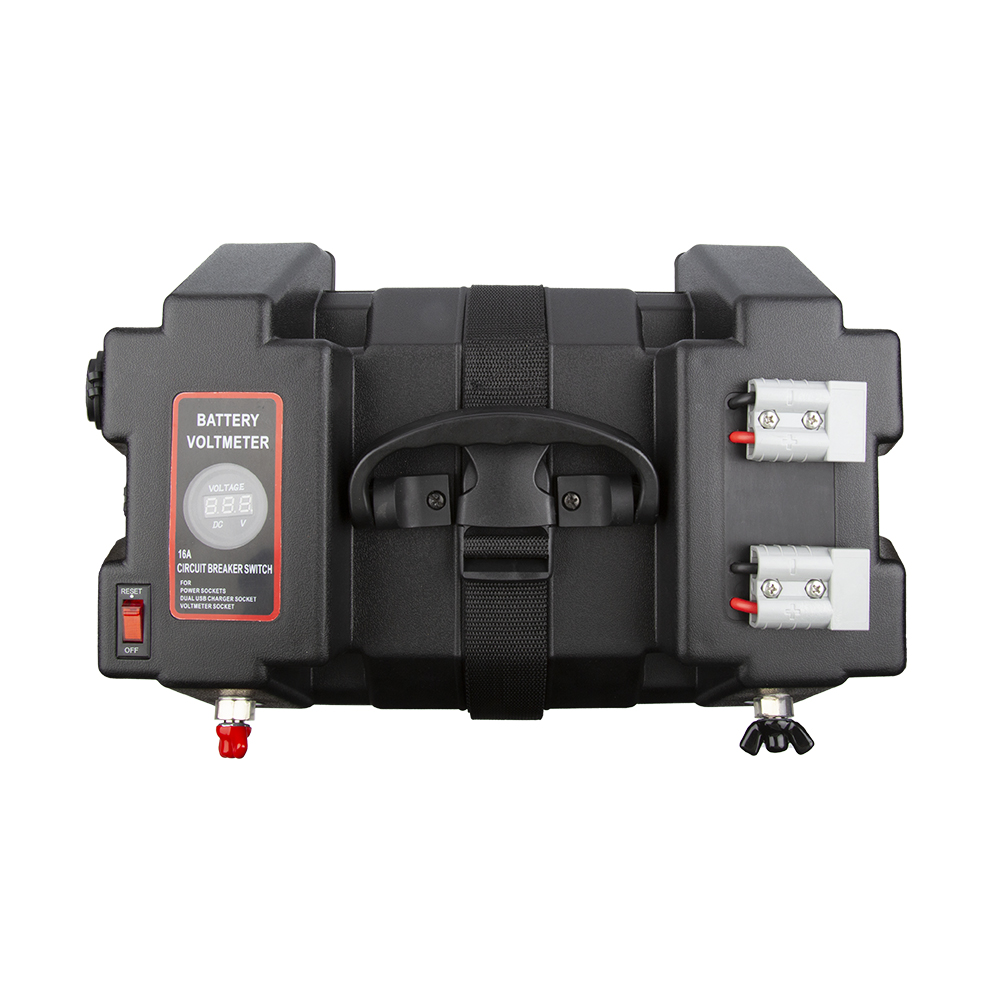 Portable 12V Lithium Storage Battery Box IP65 USB Lifepo4 For Solar Marine Energy System For Marine Solar Energy Storage