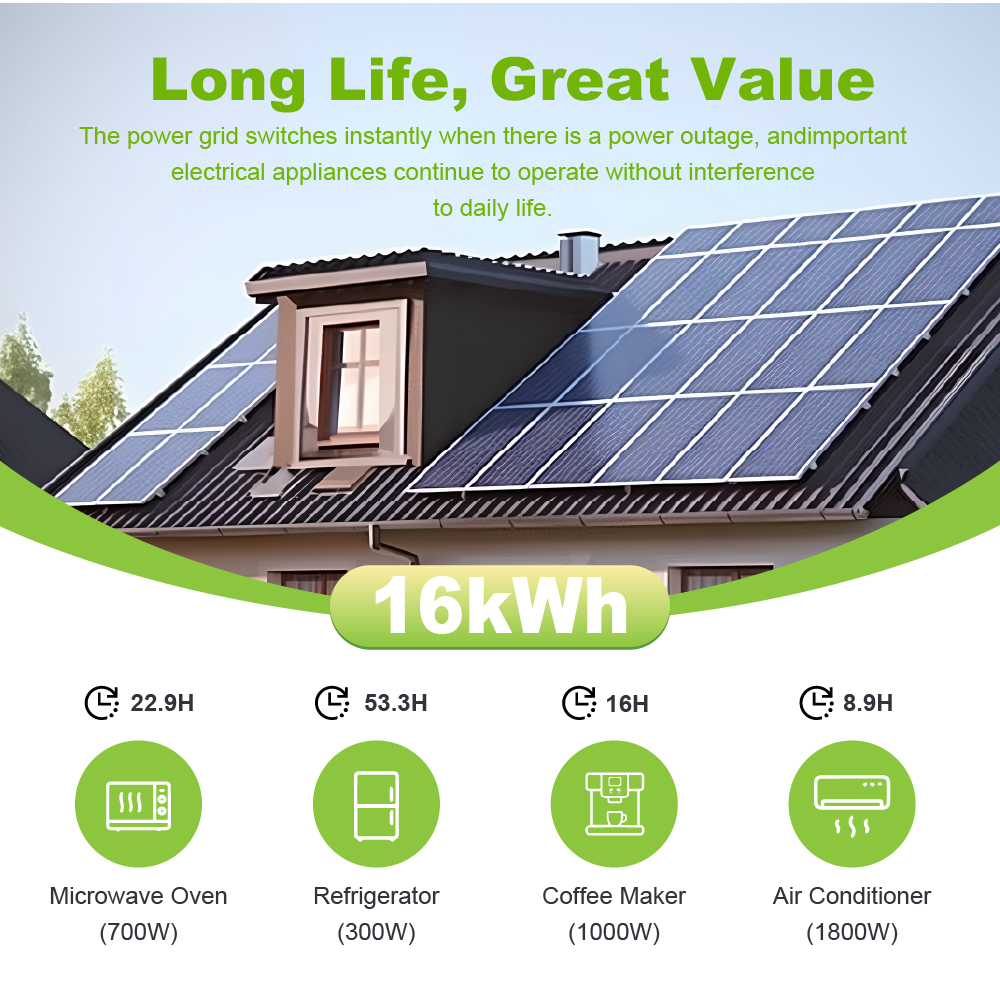 16kWh Lithium Home Energy Storage Battery 314Ah Floor Type System