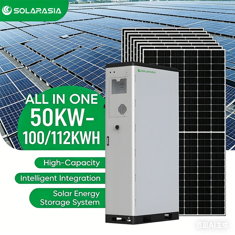 Bess Commercial Industrial Battery Storage 50kw 100kwh Hybrid PCS Air Cooling IP54 LiFePO4 Lithium Polymer Battery Energy Storage Container