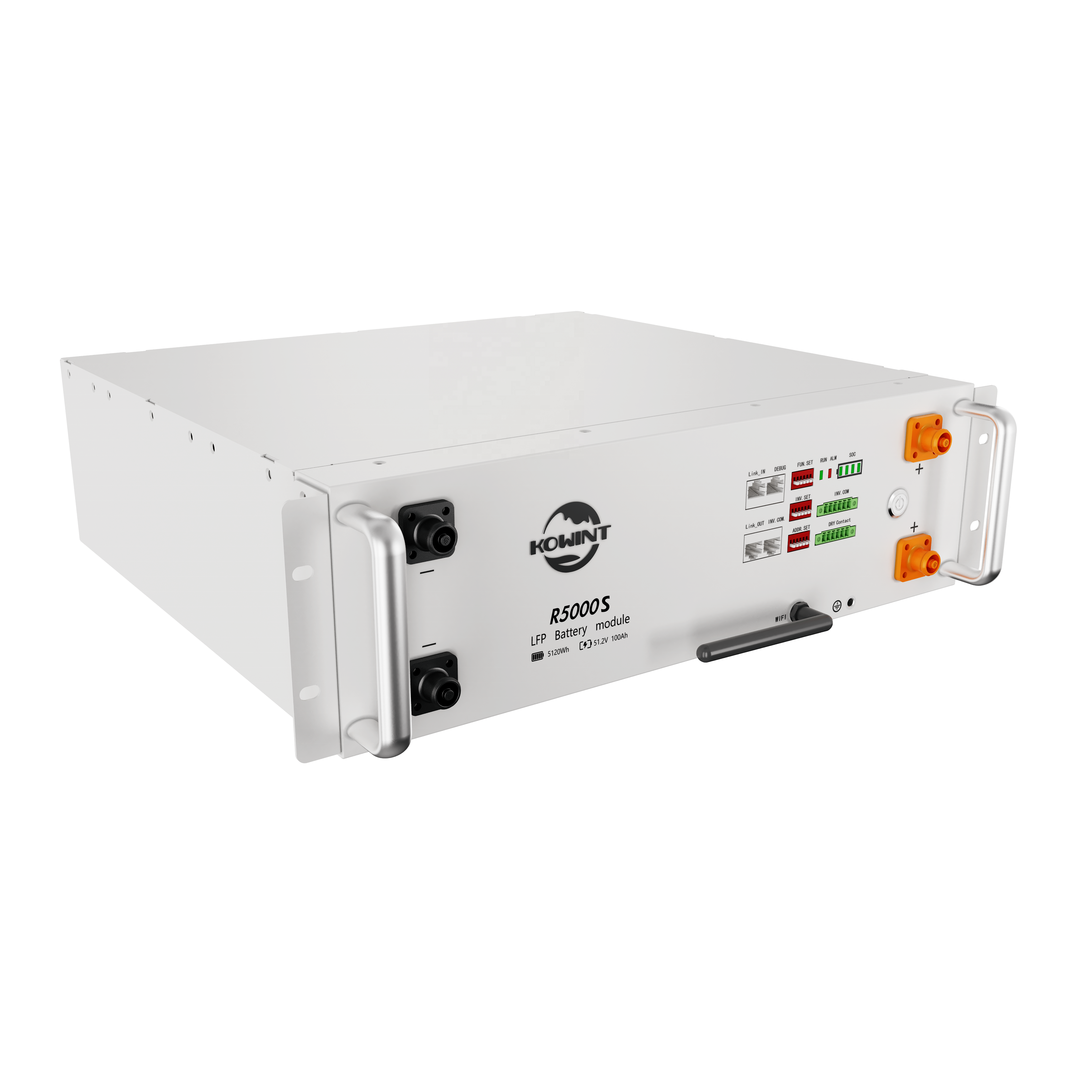 KOWINT Lithium Ion Solar Battery 10kwh 48V 200ah Server Rack Lifepo4 Battery Pack 51.2V 5kwh 10kwh 15kwh 20kwh 30kwh