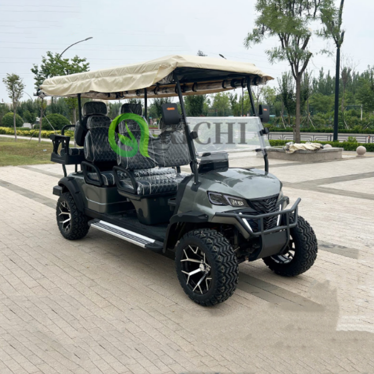 Golf Course Car Hot Quality Customizable Custom Golf Carts Electric Hot-selling Retro Style Electric Golf Buggy Cart