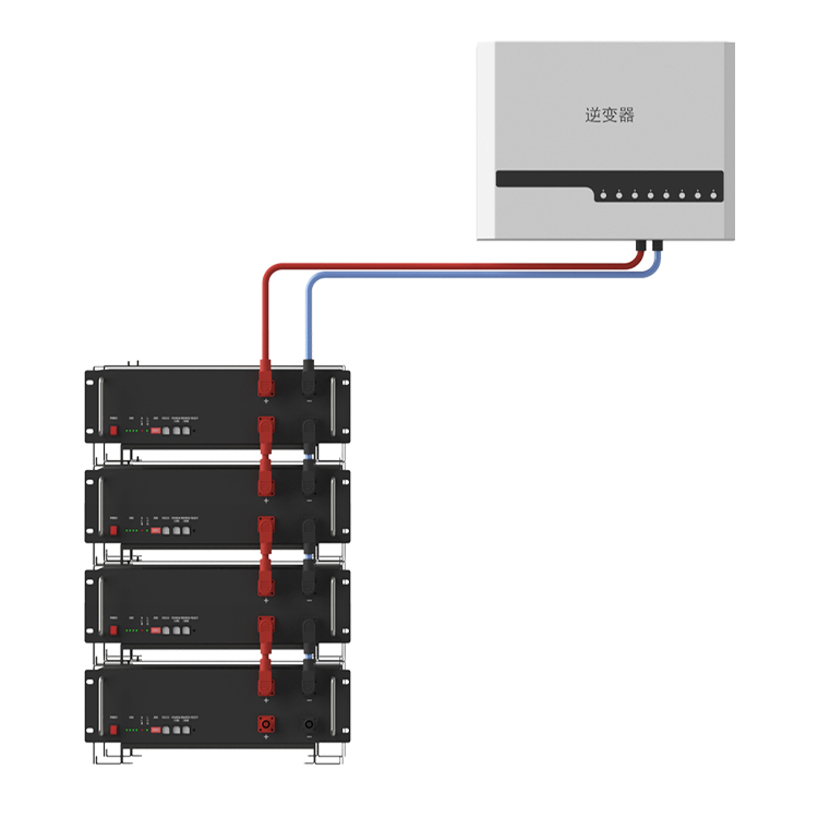 51.2V 5kWh LiFePO4 Split Rack-Mounted Lithium Battery for Home Solar Systems with CAN Communication and BMS