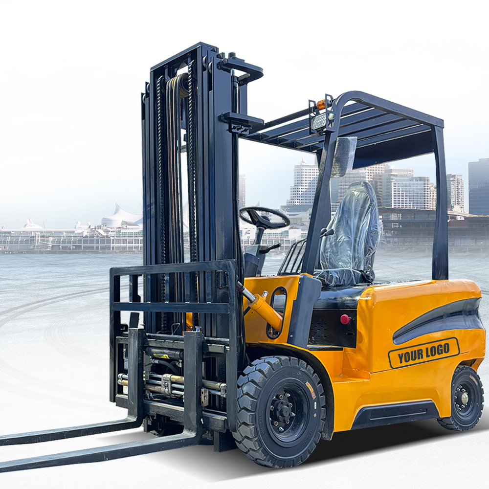 Hot Sale High-Capacity 2 2.5 3 3.5 Ton Battery Electric Forklift With Attachments Cheap Price Farm Use For Restaurant Industries