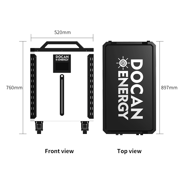 CE UL Certified Docan Panda Series 51.2V 942Ah 48kWh LiFePO4 Battery Pack 300A Smart BMS Perfect for 12kW Inverter Battery Pack