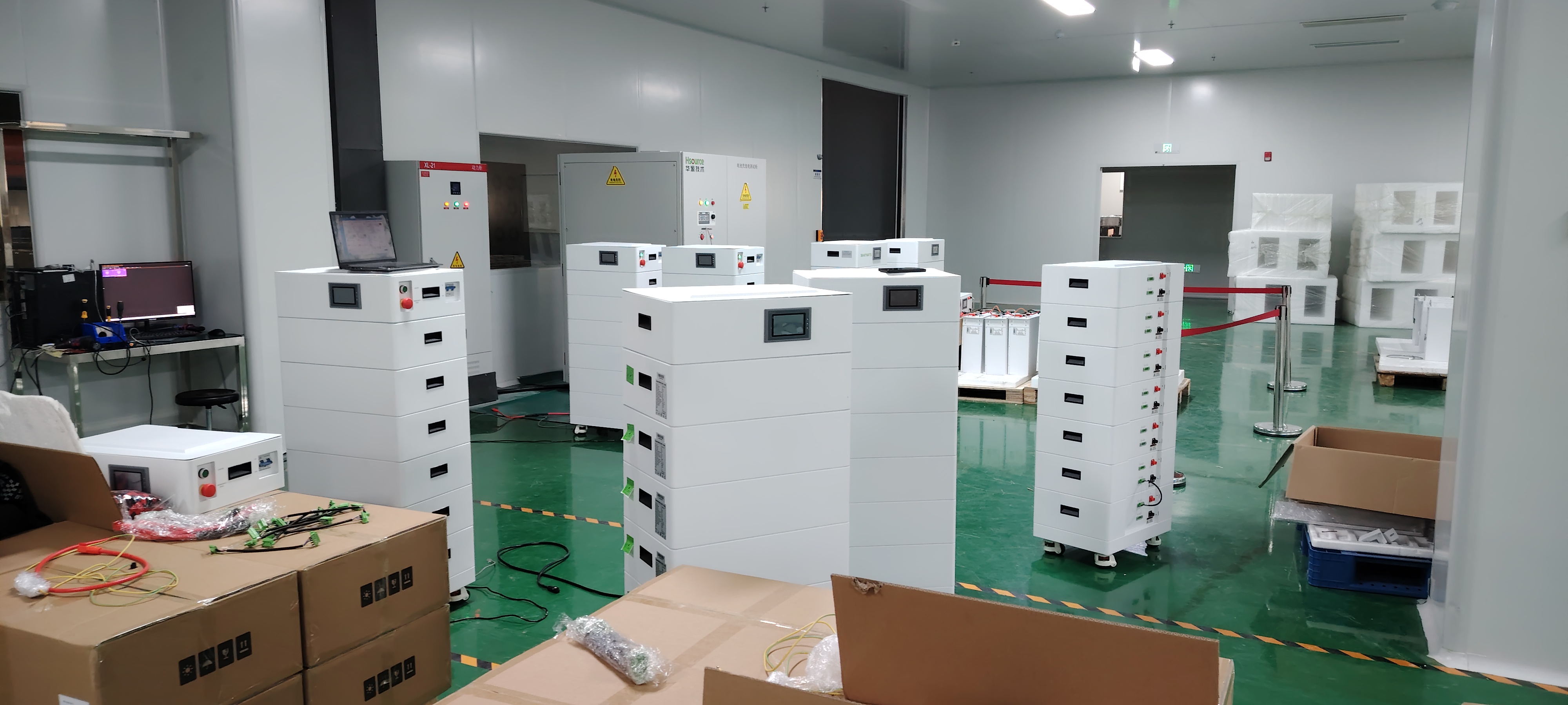High Voltage Commercial and Industrial Solar Energy Storage Stackable Lifepo4 48V 200AH 400AH 600AH Lithium-ion Battery Pack