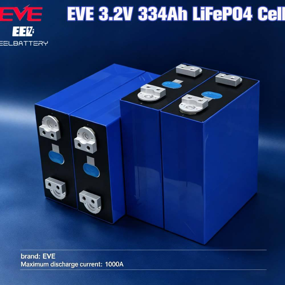 PL Stock EVE 3.2V LF334 314Ah 334Ah MB31 Grade A High Capacity Lithium-Ion Battery Cell for ESS Home Solar energy storage for RV