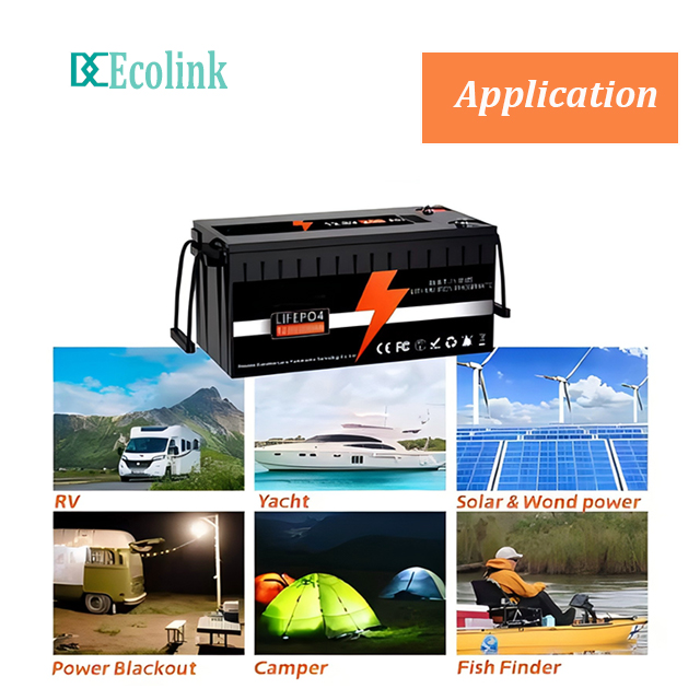 Energy Storage 12v 100ah 200ah 300ah 12.8v Lithium-ion Batteries Lifepo4 12v 200ah Solar System Truck Rv Battery
