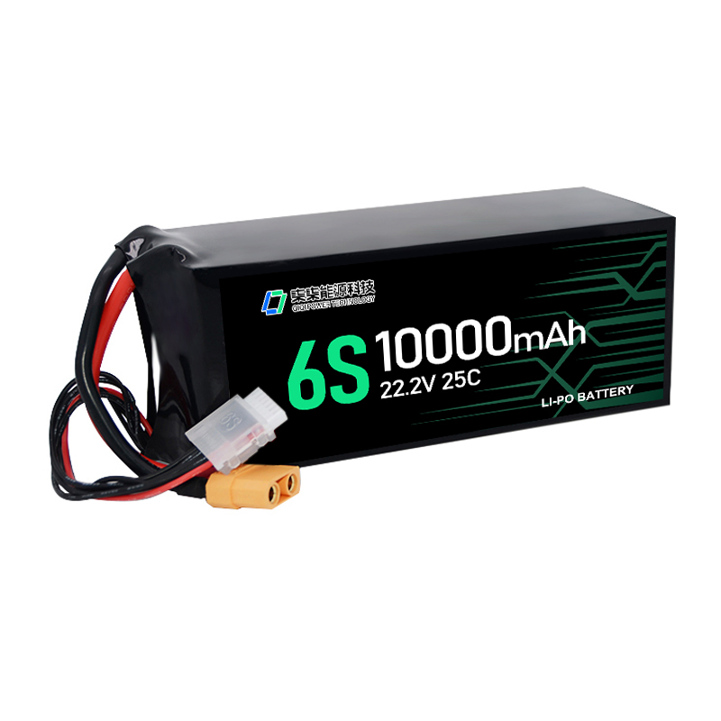 Qiqi Lithium-ion Battery Pack 4S 6S 12S 10000mAh 16000mAh Suitable for Drones High-density Lithium Polymer Battery Pack