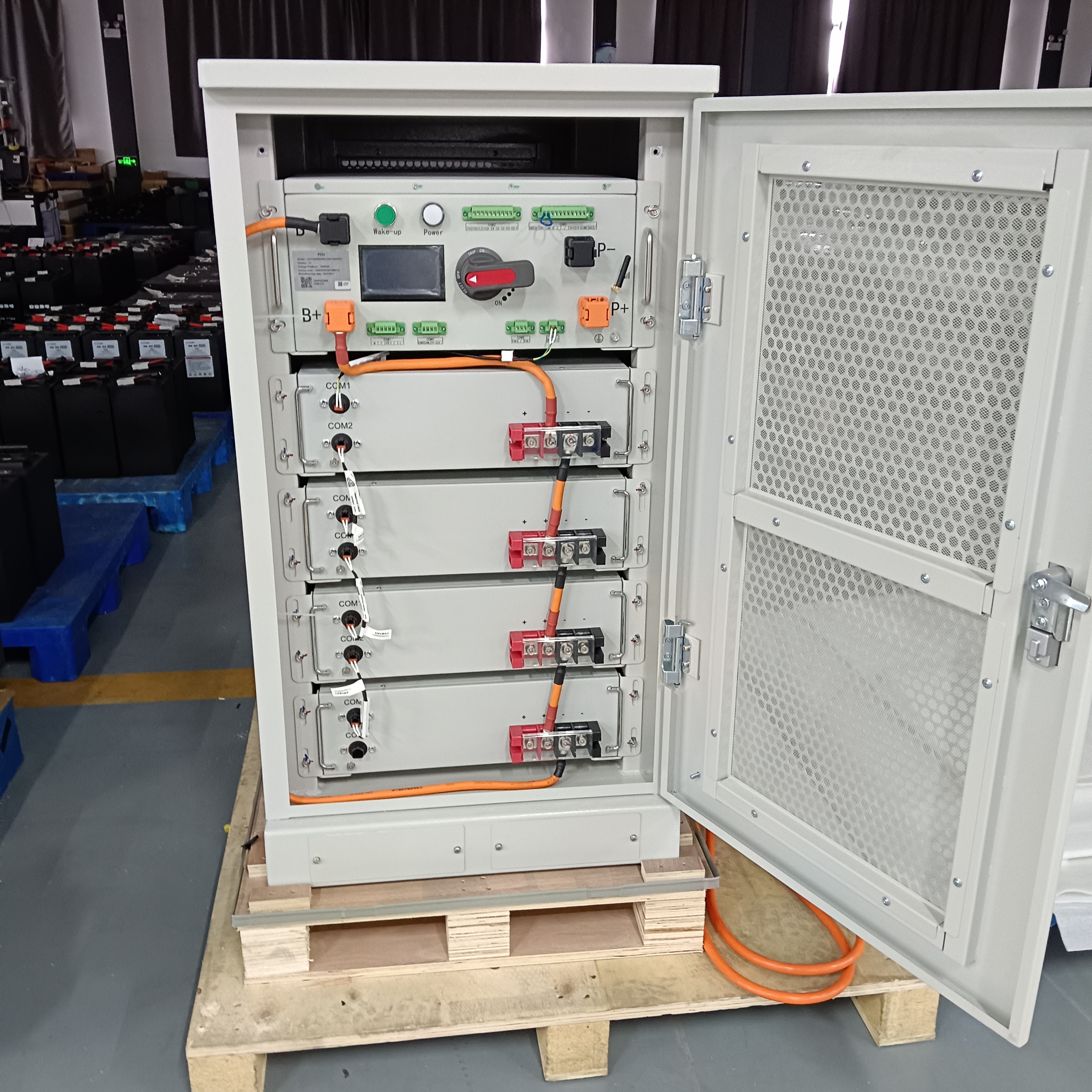 512V 100Ah High Voltage Lithium Battery Pack Solar Battery 50kWh 20KWH Rack Mounted Solar Batteries